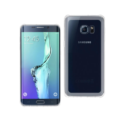 Reiko Samsung Galaxy S6 Edge Plus Clear Bumper Case with Air Cushion Protection in Clear | MaxStrata
