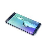 Reiko Samsung Galaxy S6 Edge Plus Clear Bumper Case with Air Cushion Protection in Clear | MaxStrata
