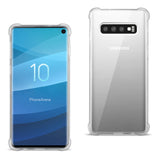 Reiko Samsung Galaxy S10 Clear Bumper Case with Air Cushion Protection | MaxStrata