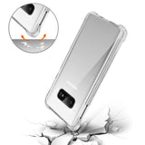 Reiko Samsung Galaxy S10 Lite (S10E) Clear Bumper Case with Air Cushion Protection | MaxStrata