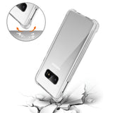 Reiko Samsung Galaxy S10 Lite (S10E) Clear Bumper Case with Air Cushion Protection | MaxStrata
