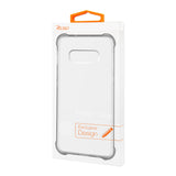 Reiko Samsung Galaxy S10 Lite (S10E) Clear Bumper Case with Air Cushion Protection in Clear Black | MaxStrata