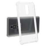 Reiko ZTE Grand X4 Bumper Case with Air Cushion Protection in Clear | MaxStrata