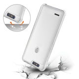 Reiko ZTE Blade Z Max/Z982/ZTE Sequoia Clear Bumper Case with Air Cushion Protection in Clear | MaxStrata