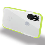 Reiko iPhone X/iPhone XS Soft Transparent TPU Case in Clear Green | MaxStrata