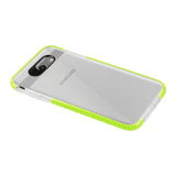 Reiko Samsung Galaxy J7 V (2017) Soft Transparent TPU Case in Clear Green | MaxStrata