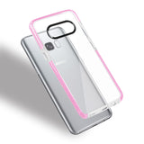 Reiko Samsung Galaxy S8/ SM Soft Transparent TPU Case in Clear Pink | MaxStrata