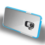 Reiko Samsung Galaxy S9 Soft Transparent TPU Case in Clear Blue | MaxStrata