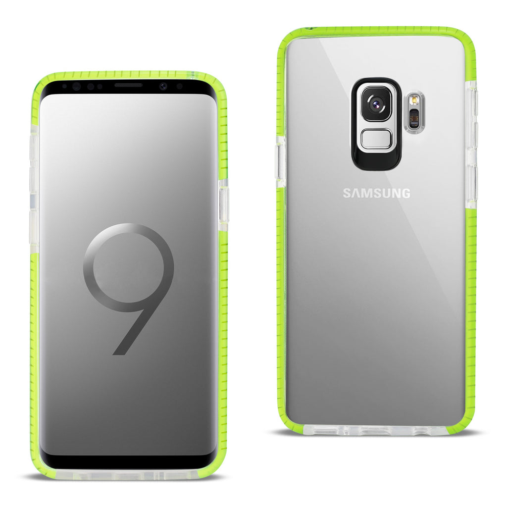 Reiko Samsung Galaxy S9 Soft Transparent TPU Case in Clear Green | MaxStrata