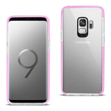 Reiko Samsung Galaxy S9 Soft Transparent TPU Case in Clear Pink | MaxStrata