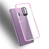 Reiko Samsung Galaxy S9 Soft Transparent TPU Case in Clear Pink | MaxStrata