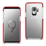 Reiko Samsung Galaxy S9 Soft Transparent TPU Case in Clear Red | MaxStrata