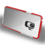 Reiko Samsung Galaxy S9 Soft Transparent TPU Case in Clear Red | MaxStrata