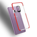 Reiko Samsung Galaxy S9 Soft Transparent TPU Case in Clear Red | MaxStrata