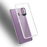 Reiko Samsung Galaxy S9 Soft Transparent TPU Case in Clear White | MaxStrata
