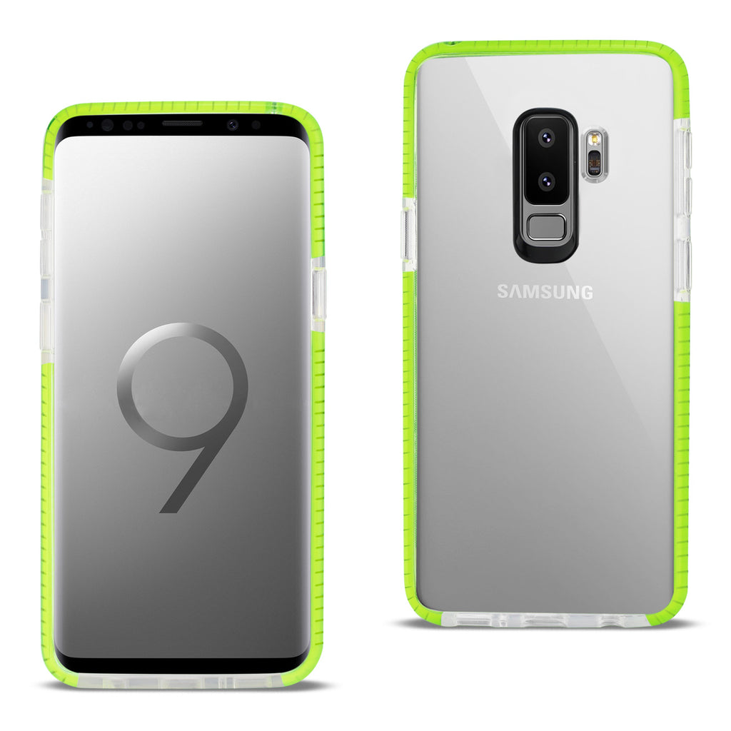 Reiko Samsung Galaxy S9 Plus Soft Transparent TPU Case in Clear Green | MaxStrata