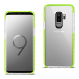 Reiko Samsung Galaxy S9 Plus Soft Transparent TPU Case in Clear Green | MaxStrata