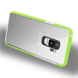 Reiko Samsung Galaxy S9 Plus Soft Transparent TPU Case in Clear Green | MaxStrata