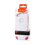 Reiko iPhone 5/5S/SE Dropproof Workout Hybrid Case with Hook in White Pink | MaxStrata