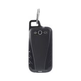 Reiko Samsung Galaxy S3 Dropproof Workout Hybrid Case with Hook in Black | MaxStrata