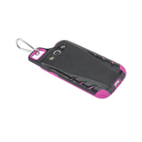 Reiko Samsung Galaxy S3 Dropproof Workout Hybrid Case with Hook in Black Hot Pink | MaxStrata