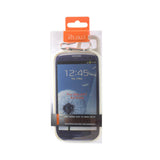 Reiko Samsung Galaxy S3 Dropproof Workout Hybrid Case with Hook in White | MaxStrata