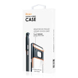 Reiko Samsung Galaxy S8 Edge /S8+/ S8 Plus Transparent Bumper Case with Kickstand in Clear Green | MaxStrata
