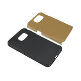 Reiko Samsung Galaxy S6 Slim Armor Hybrid Tough Case in Gold | MaxStrata