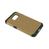 Reiko Samsung Galaxy S6 Slim Armor Hybrid Tough Case in Gold | MaxStrata