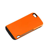 Reiko iPhone 6 Plus Candy Shield Case with Card Holder in Orange | MaxStrata