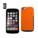 Reiko iPhone 6 Plus Candy Shield Case with Card Holder in Orange | MaxStrata