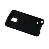 Reiko Samsung Galaxy Note 4 Candy Shield Case with Card Holder in Black | MaxStrata