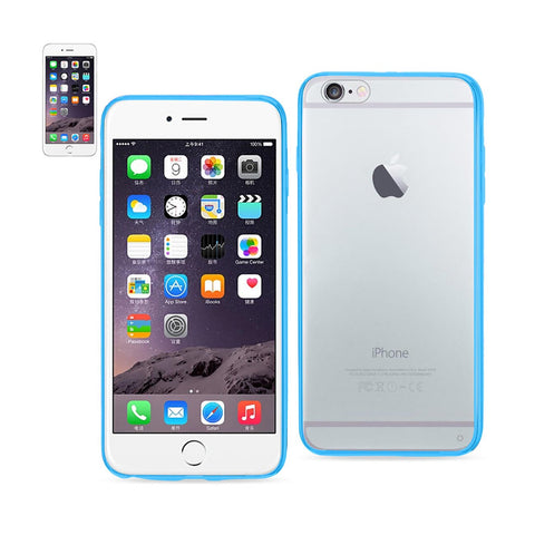 Reiko iPhone 6 Plus/ 6S Plus Clear Back Frame Bumper Case in Navy | MaxStrata