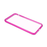 Reiko iPhone 6 Plus/ 6S Plus Clear Back Frame Bumper Case in Pink | MaxStrata