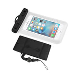 Reiko Waterproof Case for 4.7 Inches Devices with Floating Adjustable Wrist Strap in White | MaxStrata