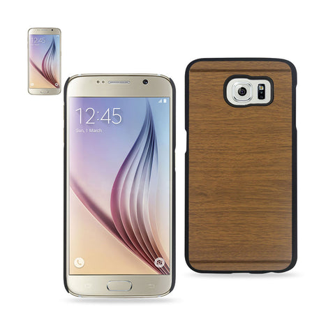 Reiko Samsung Galaxy S6 Wood Pattern Case in Brown | MaxStrata