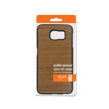 Reiko Samsung Galaxy S6 Wood Pattern Case in Brown | MaxStrata