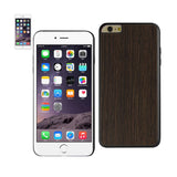Reiko iPhone 6 Plus Real Wood Slim Snap On Case in Black | MaxStrata