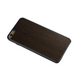 Reiko iPhone 6 Plus Real Wood Slim Snap On Case in Black | MaxStrata