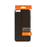 Reiko iPhone 6 Plus Real Wood Slim Snap On Case in Black | MaxStrata