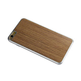 Reiko iPhone 6 Plus Wood Grain Slim Snap On Case in Silver | MaxStrata
