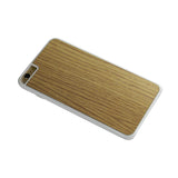 Reiko iPhone 6 Plus Wood Grain Slim Snap On Case in White | MaxStrata