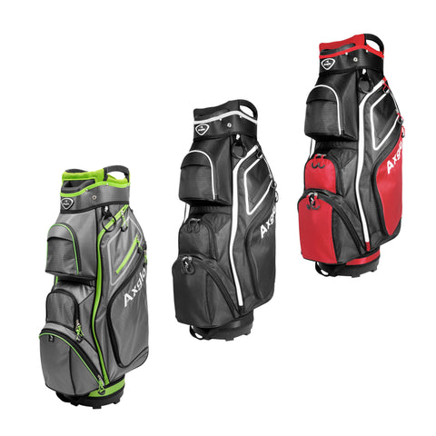 Axglo A211 Lightweight Golf Cart Bag | 15 Full-Length Dividers with Putter Well