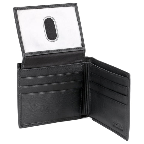 J. Buxton Ridgewood Credit Card RFID Blocking Billfold Leather Wallet | MaxStrata®