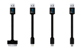ChargeHub CableLinx Value Pack of 4 USB Charge & Sync Cables | MaxStrata®