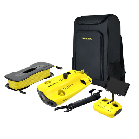 Chasing Gladius Mini S Underwater Drone ROV - 100M FlashPack Professional Bundle | 4K UHD Camera