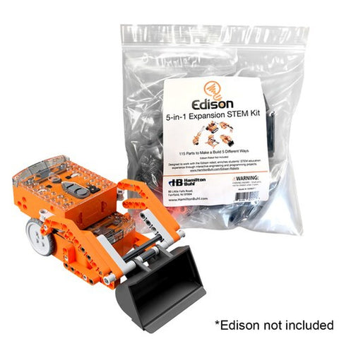 HamiltonBuhl Edibot-C Edison Robot Expansion Construction Kit - STEAM Education | MaxStrata®