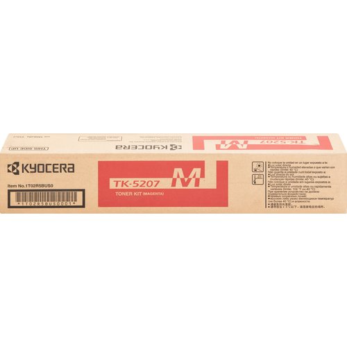 Kyocera Mita TK5207M Magenta Toner (Standard Yield)