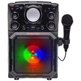 Karaoke USA Portable MP3 Karaoke Player - Bluetooth & Built-In Battery | MaxStrata®