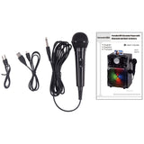 Karaoke USA Portable MP3 Karaoke Player - Bluetooth & Built-In Battery | MaxStrata®